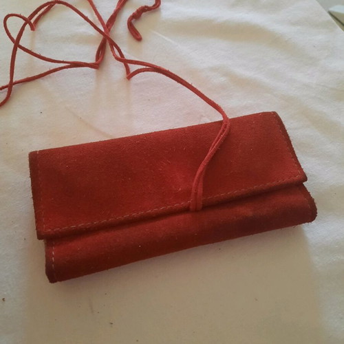 Leather tobacco case used