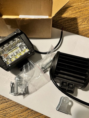 Ζεύγος Προβολείς LED Καινούργιοι 4x4 Off-Road Αδιάβροχοι Υψηλής Φωτεινότητας