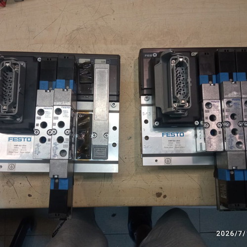 Festo Pneumatic Islands set of 2 islands and 6 fittings, new