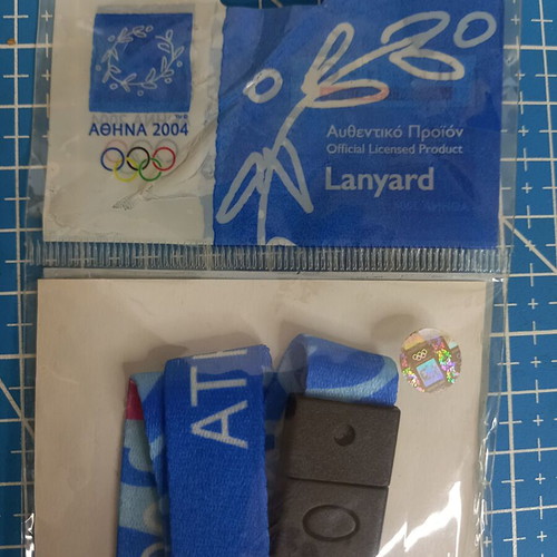 Athens 2004 Olympic Games collectible lanyard new