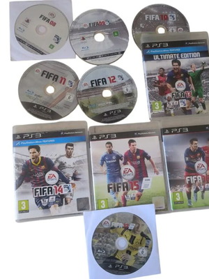 FIFA PlayStation 3 collection used, near complete 2008-2017