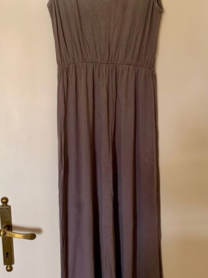 Maxi dress BM sleeveless, like new, beige-brown, size L