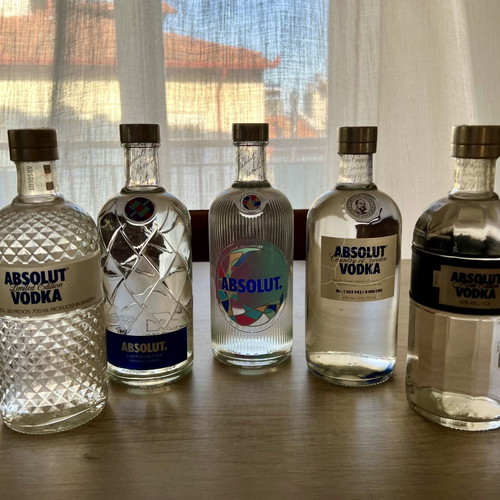 Absolut Vodka Limited Edition Collection of 20 Sealed Bottles