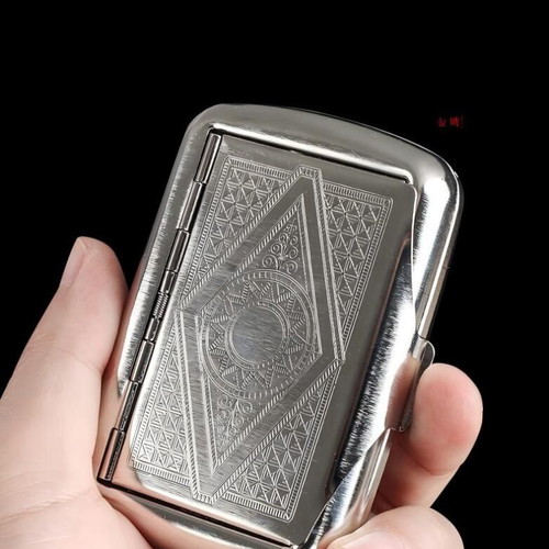 stainless steel tobacco case