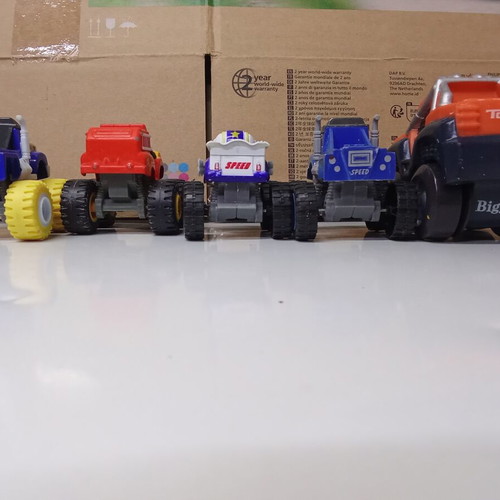 Monster Trucks set of 5 used from Blaze and the Monster Machines