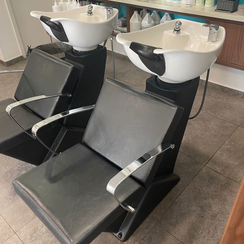 Hair Salon Wash Basins used, set of 2