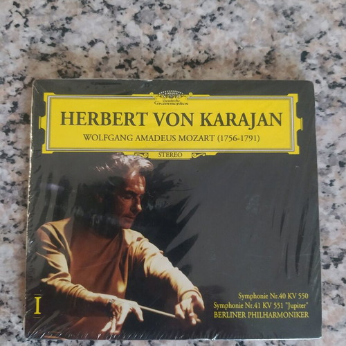 Herbert Von Karajan Wolfgang Amadeus Mozart CD new, classical