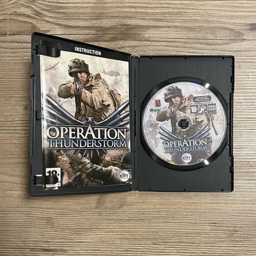 Operation Thunderstorm PC game used, WWII tactical FPS