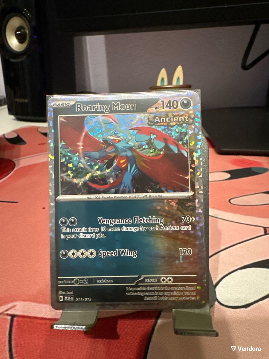 Pokemon Roaring Moon McDonalds 2024 card - 3,50 - Vendora.cy Pokemon Roaring Moon McDonalds 2024 card - 3,50 - Vendora.cy