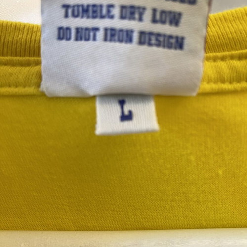 Franklin & Marshall T-shirt large used, yellow