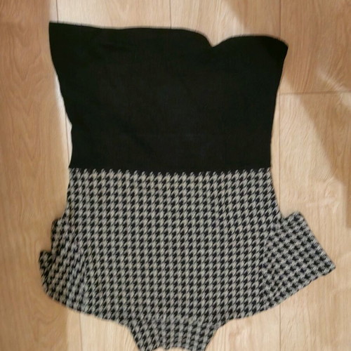 Women's wool sweater like new, size M, black and gray