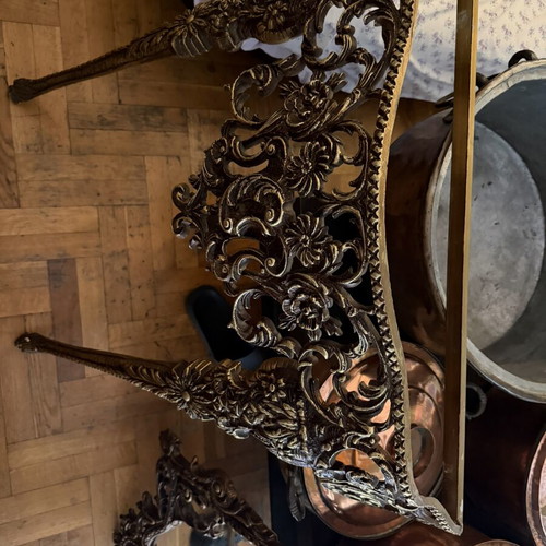 Vintage decorative table used, about 60 years old, baroque style