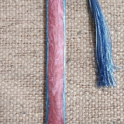 Handmade bookmark with resin and tassel, new