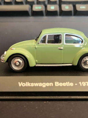Volkswagen Beetle collectible toy car, new condition
