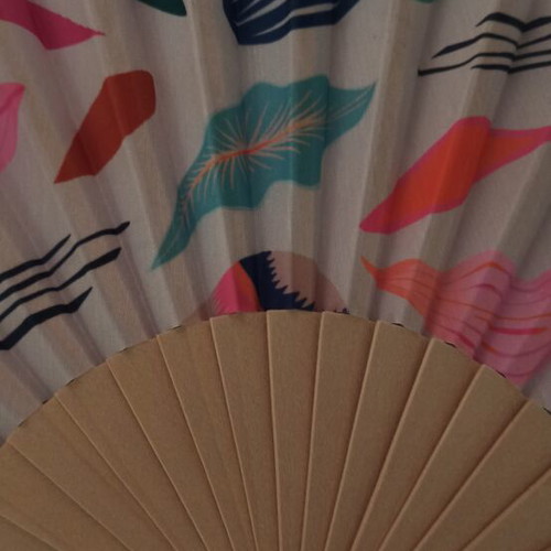 Wooden fan new