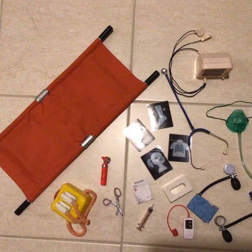 First Aid and Stretcher Our Generation toy set like new