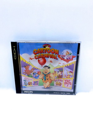 Hanna Barbera’s Cartoon Carnival Philips CDi used with Flinstones and Scooby Doo
