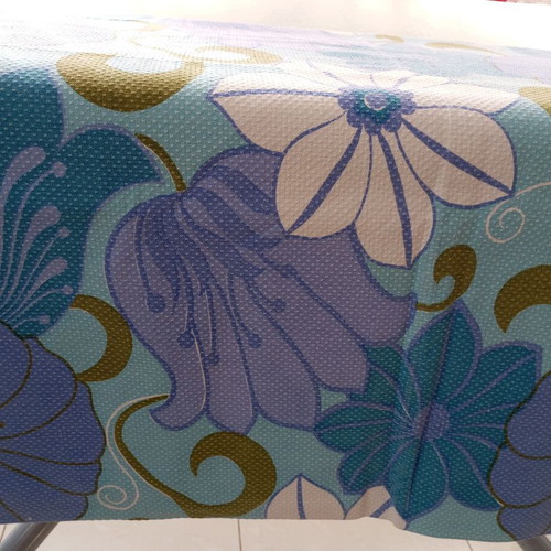 Vintage floral pique blanket