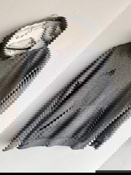 Adidas 13-14y сив ватиран суичър