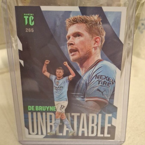 Kevin de Bruyne Unbeatable Panini card