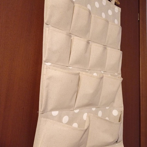 Hanging organizer for small items like new