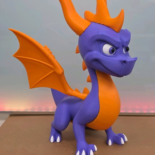 Spyro the dragon figure like new 21 cm