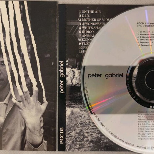 Peter Gabriel CD used, rock