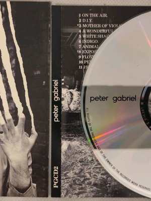Peter Gabriel CD used, rock