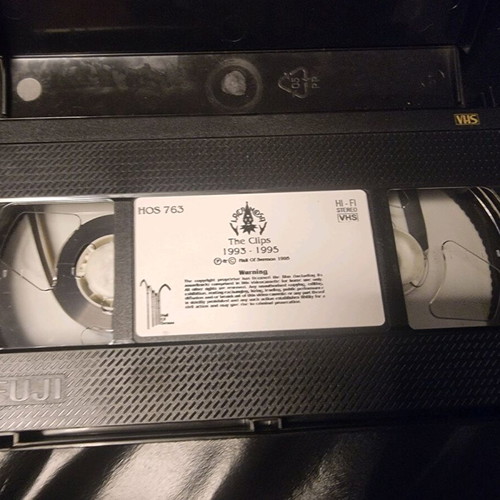 Lacrimosa The Clips 1993 - 1995 VHS like new, metal