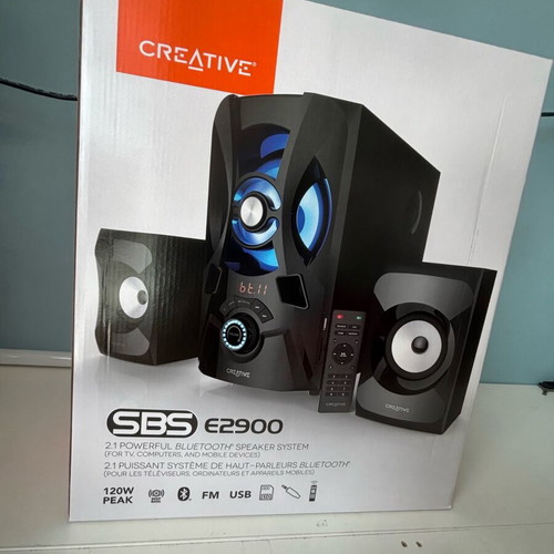 Creative 2.1 Channel Speakers new with subwoofer and Bluetooth