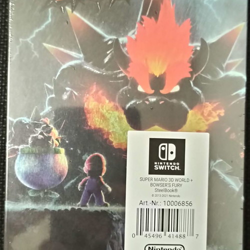 Super Mario 3D World Bowser's Fury Steelbook για Switch καινούργιο
