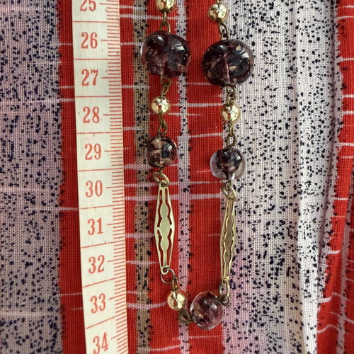 Vintage Italian Long Necklace Murano like new