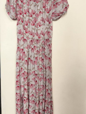 Strapless floral off shoulder maxi dress Helmi like new, multicolor