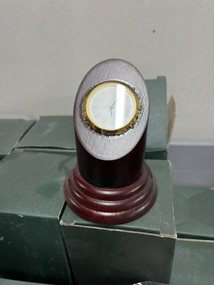 Office clock new, analog table
