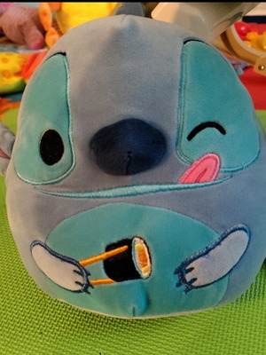 SquishMallows Stitch με Sushi σαν καινούργιο