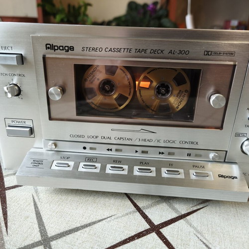 Alpage AL-300 3-Head Cassette Deck like new
