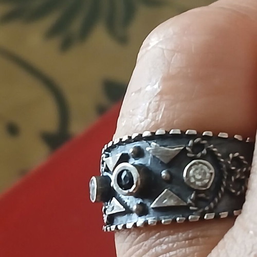 Silver 925 Ring 17 mm like new