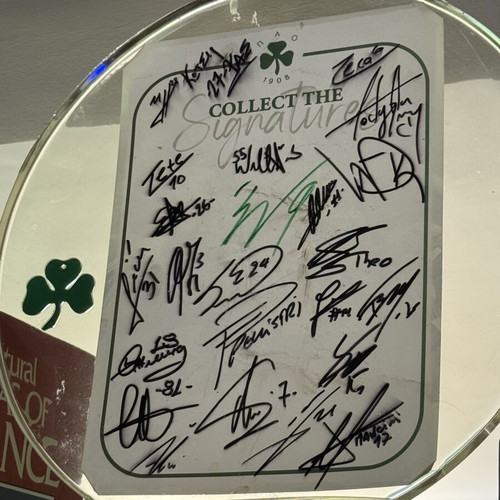 Autographed Team Photo 2024-25, collectible, new