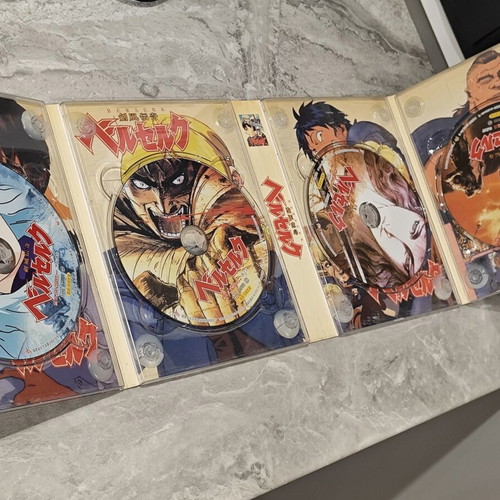 Berserk Complete Anime Series 1997 5 DVD Chinese Collector Edition