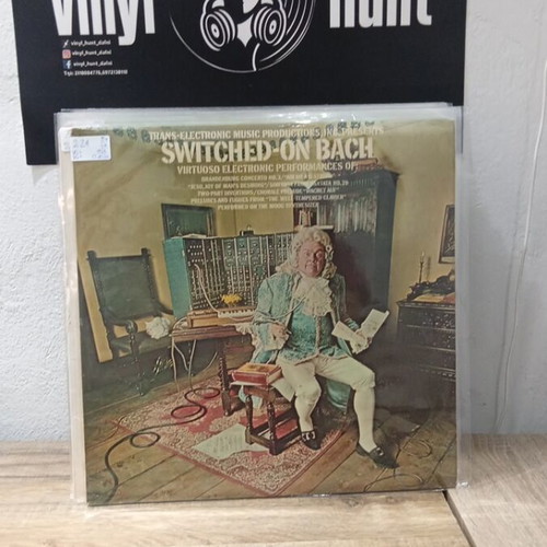 Switched On Bach vinyl record used, classical