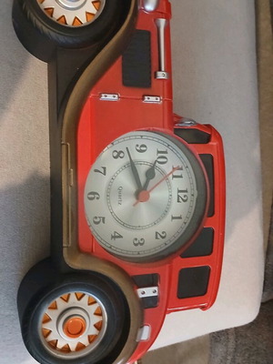 Wall clock unused, analog