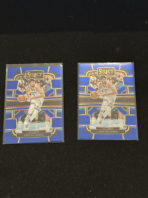 2023-24 Panini Select Chet Holmgren Cards like new, 2 pack