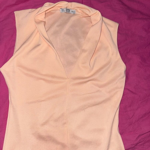 Zara bodysuit size S like new, pink