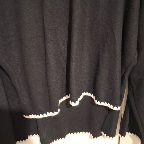 Knitted set black like new