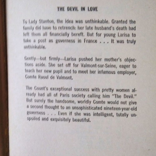 The Devil in Love book used, Greek language