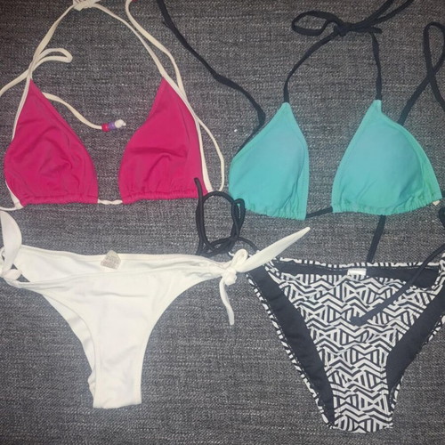 Bikini set used, sizes S - M, multicolor