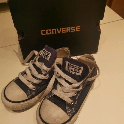 Converse All Star shoes size 25 like new, blue