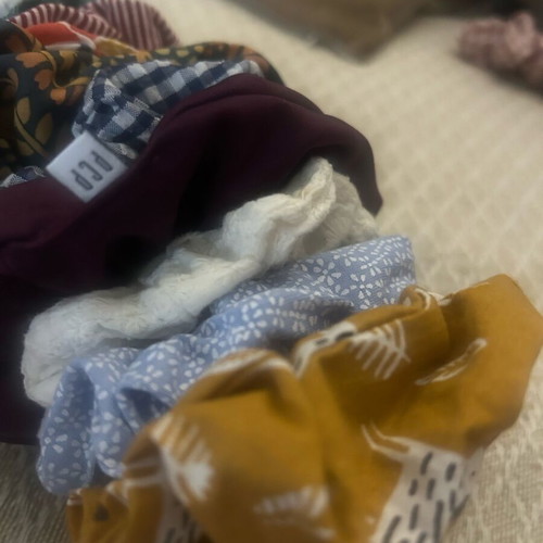 Scrunchies like new, pack of 10 pieces