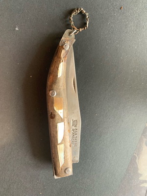 Collectible pocket knife used, rare and very beautiful