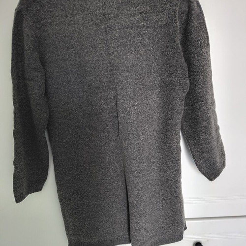Benetton cardigan size S wool blend like new, gray